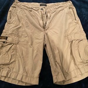 Polo jeans company men's cargo shorts size 38